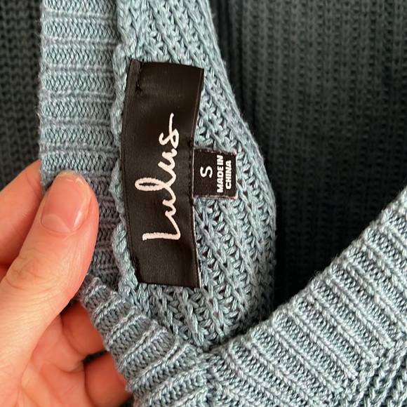 Open back sweater - Picture 3 of 4